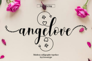 Angelove Font Review: A Script Handwritten Typeface for Editorial Design