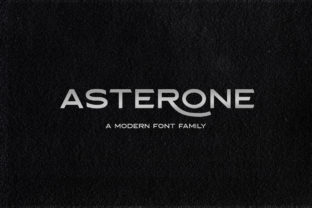 Asterone: A Modern Sans Serif Typeface for Sophisticated Editorial Design