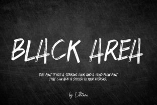 Black Area Typeface Review: Authentic Brush Lettering for Bold Brand Identities