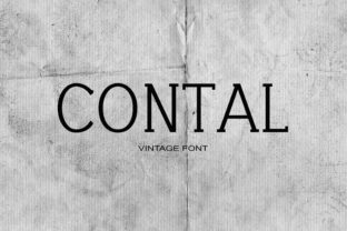 Contal Typeface: Elevating Brand Identity with Classy Serif Design