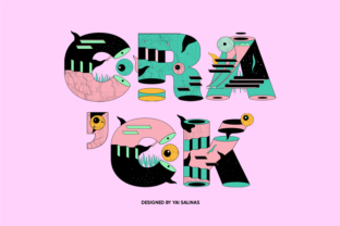 Crack Typeface Review: A Surreal Color Font for Bold Branding