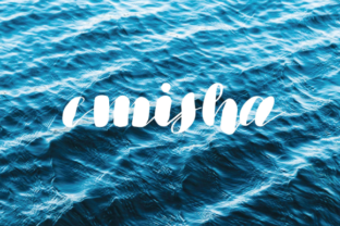 Emisha Font: Bold Abstract Handwritten Typeface for Brand Identity