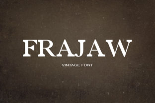 Frajaw Serif Font for Professional Brand Identity