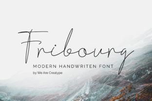 Fribourg: The Handcrafted Script Font for Authentic Brand Storytelling