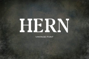 Hern: A Classic Serif Typeface for Vintage-Inspired Web Design