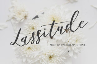 Lassitude: A Modern Script Handwritten Font for Elegant Web Design