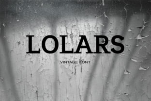 Lolars Serif Font for Bold Brand Identity