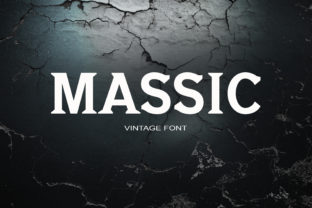 Massic: A Sweet and Cool Serif Font for Handmade Brands