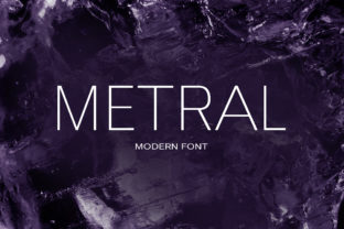 Metral: A Modern Sans Serif Typeface for Digital Interfaces