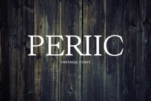 Periic Serif Font for Professional Small Business Branding