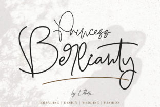 Princess Berlianty: The Elegant Script Font for Modern Branding