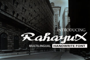 RahayuX: The Modern Elegant Script Handwritten Font for Makers
