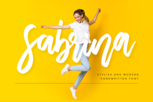Sabrina: A Sweet Script Handwritten Font for Brand Identity Projects