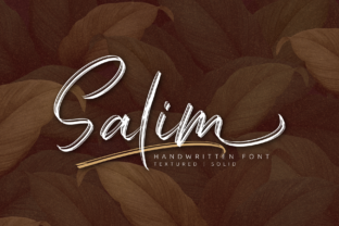 Salim: A Contemporary Script Handwritten Font for Elegant Branding