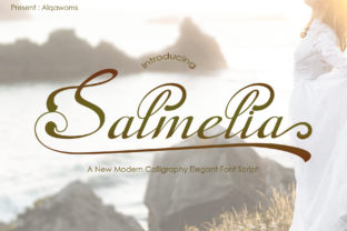 Salmelia: The Sweet Handwritten Font for Crafters