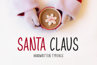 Santa Claus: The Cheerful Script Handwritten Font for Holiday Campaigns