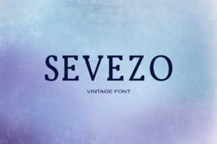 Sevezo: The Ideal Serif Font for Digital Artistry