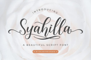 Syahilla Script: A Modern Handwritten Typeface for Editorial Design