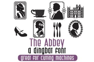 The Abbey: A Vintage Dingbat Font for Art Deco Branding