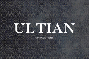Ultian Typeface: A Modern Serif for Handmade Crafts