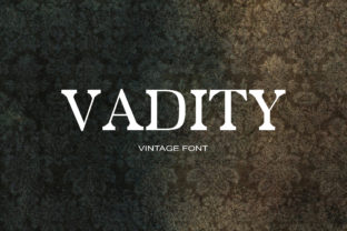 Vadity: A Modern Serif Font for Contemporary Branding